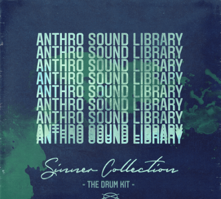 Anthro Sound Library Sinner Collection The Drum kit WAV